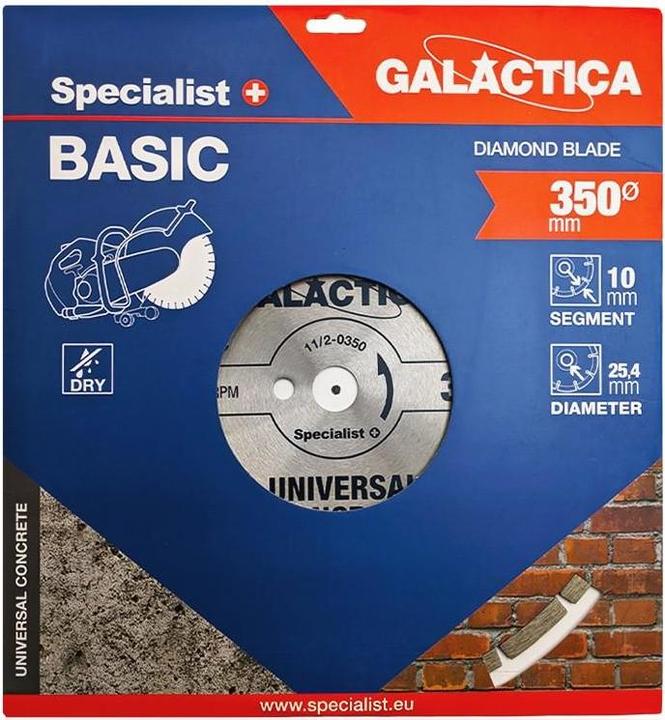 Produktbild Deim. diskas GALACTICA 350x10x25,4MM