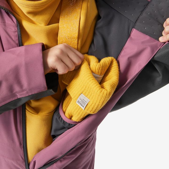 Immagine prodotto Wedze Tuta da sci per bambini calda e impermeabile - 900 rosa (152)
