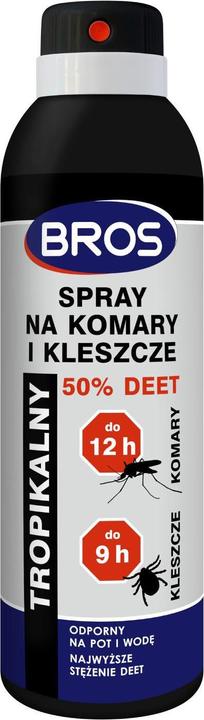 Produktbild Bros Spray for mosquitoes and ticks 50% DEET 180ml