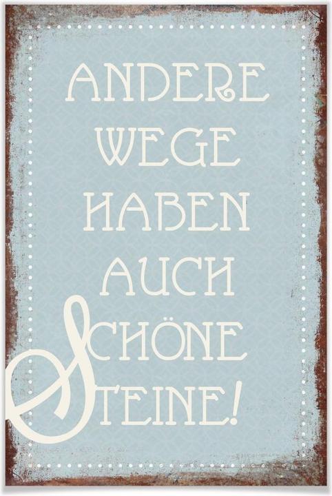 Image du produit Trenddeko D'autres chemins ont aussi de belles pierres (90 x 140 cm)