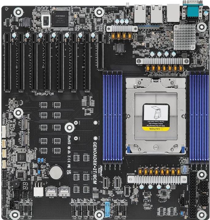 Image du produit AsRock GENOAD8X-2T/BCM (SP5, SSI EEB)