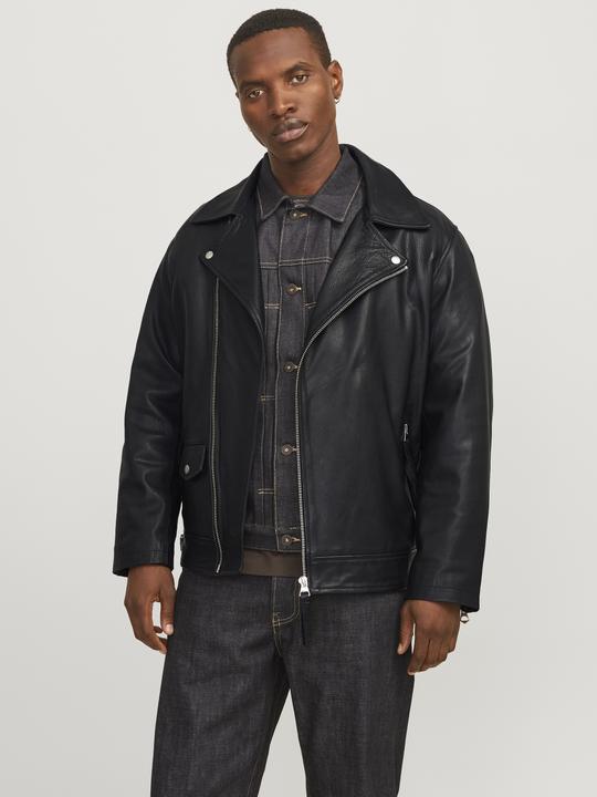 Actual product image Jack & Jones Jprleather Biker Jacket Styd Aw24 (XL)