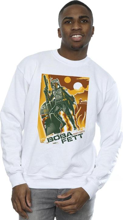 Produktbild Star Wars Boba Fett Collage Sweatshirt (L)