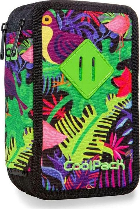 Image du produit Cool Pencil case Coolpack Double pencil case with Jumper equipment 2 pixels as minecraft