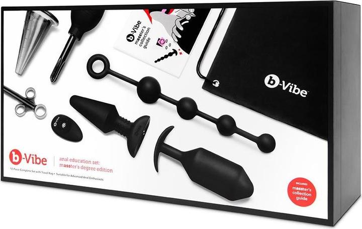 Produktbild B-Vibe Anal Education Set: mASSters Degree Edition