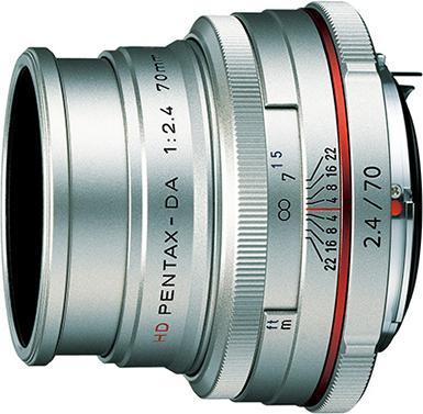 Immagine prodotto Pentax DA 70mm, f/2.4 Limited, Argento (Pentax K, APS-C / DX)
