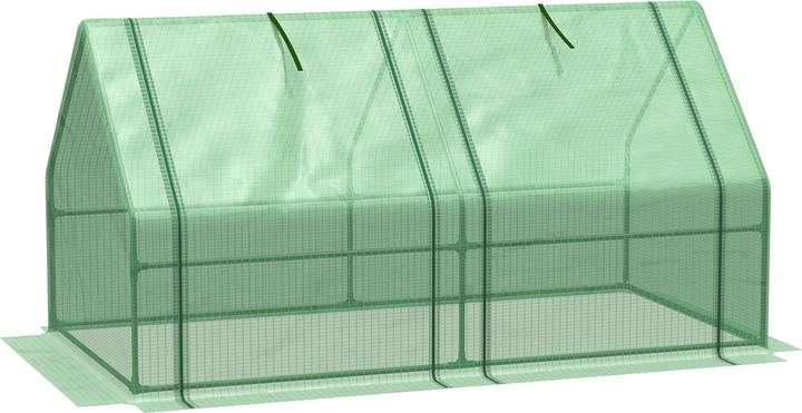 Produktbild Outsunny Gewächshaus mit Stecksystem Aufbau