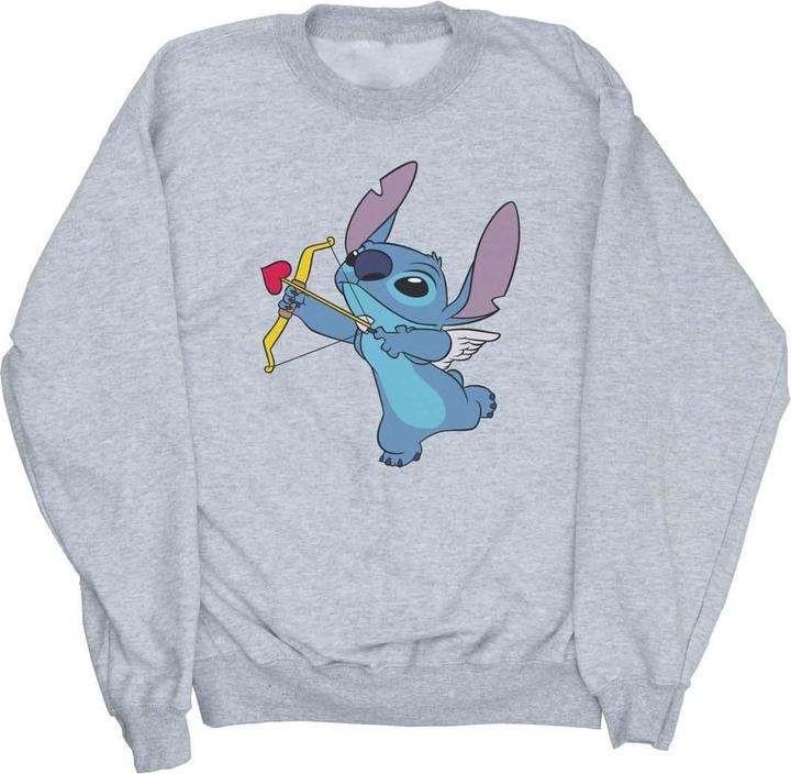 Immagine prodotto Disney Lilo And Stitch Stitch Cupid Valentines Felpa Ragazze (140, 146)