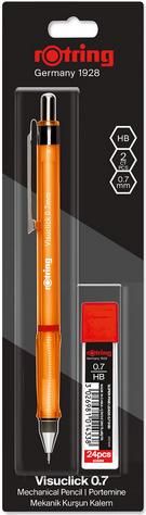 Produktbild Rotring Feinminenstift Visuclick 0,7HB+Minendose far.sor 12e (0.70 mm, HB, 12 x)