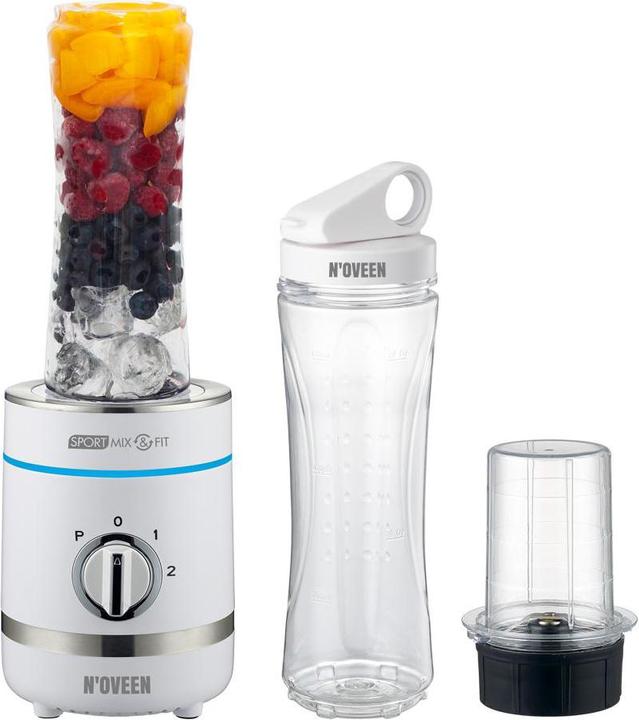 Actual product image Noveen Whisk SB 1100 Xline SPORT MIX & FIT blender white (EU plug, 300 W)
