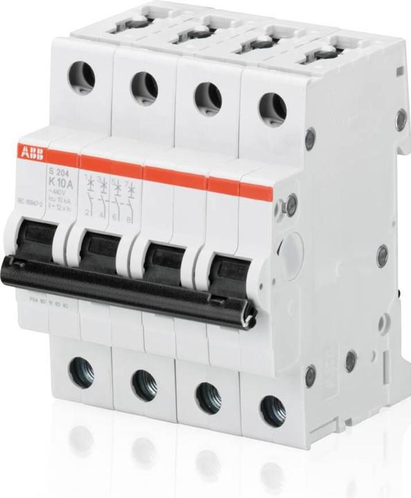 Produktbild ABB S203-C25NA Sicherungsautomat 25A 3-polig+NA 6kA C-Char