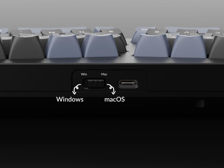 Actual product image Keychron Q8 Knob Version (CH, Cable)