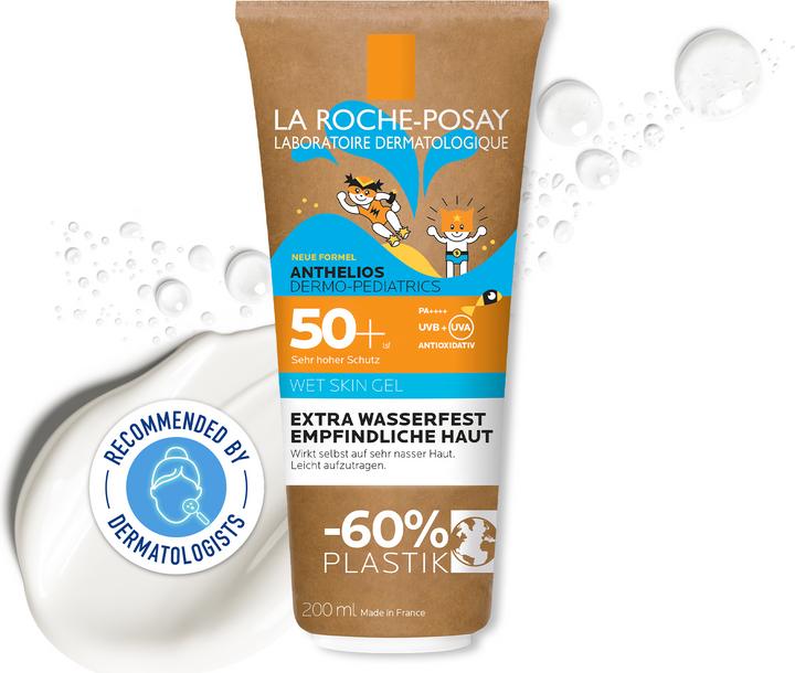 Produktbild La Roche Posay Dermo Wet Skin Gel LSF 50+ (Sonnenlotion, SPF 50+, 200 ml, 217 g)