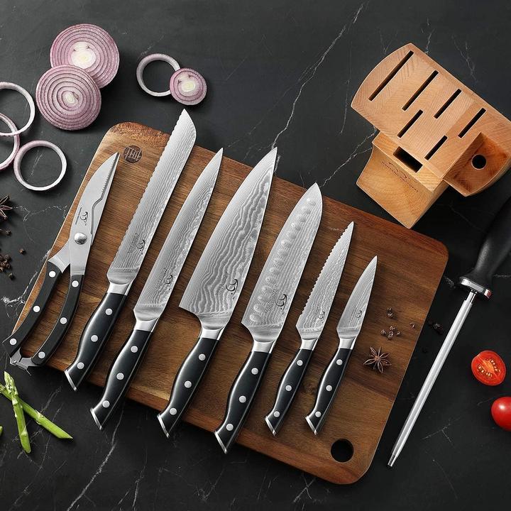 Immagine prodotto Nanfang Brothers Set di coltelli Damasco