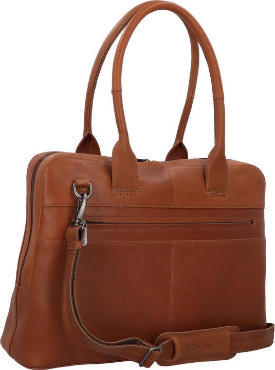 Image du produit Plevier Canton bowling bag 15.6 inch cognac.