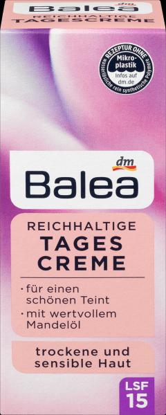 Produktbild dm Balea Tagescreme (50 ml, Tagescreme, SPF 15)