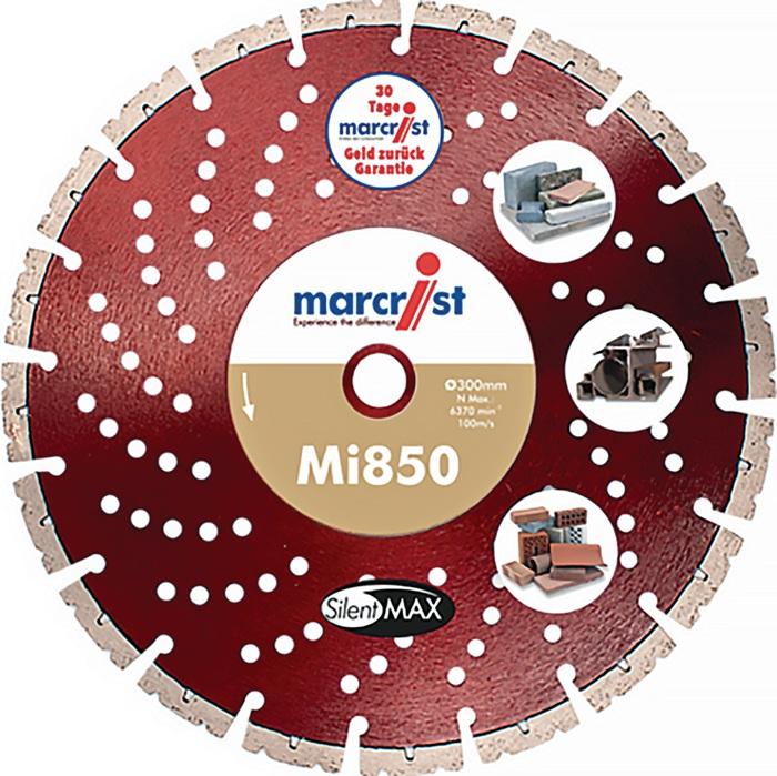 Produktbild Marcrist Diamanttrennscheibe MI850S ( 4000865519 ) Ø 300 mm Bohrung 25,4 mm Segmentbreite 40 mm