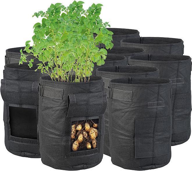 Produktbild Royal Gardineer 10er-Set Pflanzen-Wachstumssäcke (20 cm, 20 cm)