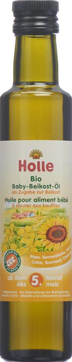 Actual product image Holle Organic baby food oil (490 g)