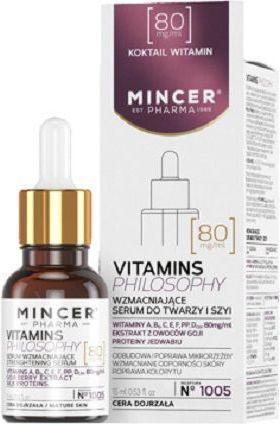 Produktbild Kenwood Pharma Vitamins Philosophy Strengthening Serum For Face And Neck No. 1005 15ml (15 ml)