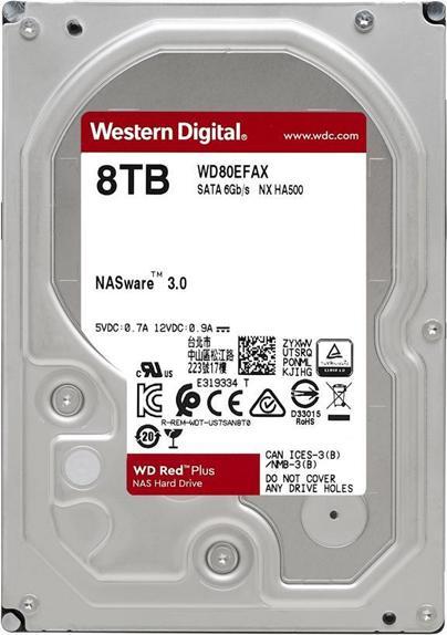 Actual product image WD Red Plus (8 TB, 3.5", CMR)