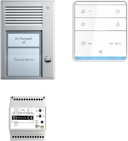 Immagine prodotto TCS Set citofonico AP 1 unità residenziale