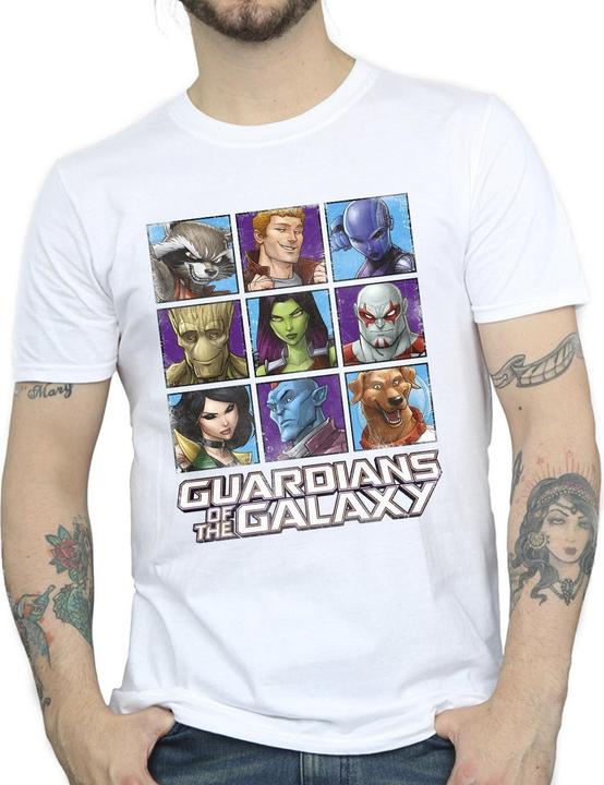 Image du produit Guardians of the Galaxy - T-shirt CHARACTER SQUARES - Homme (3XL)