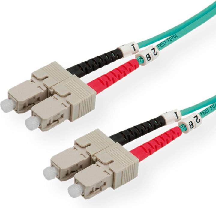 Produktbild OEM LWL-Patchkabel OM3 (S/UTP, CAT6e, 1 m)