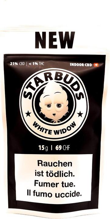 Image du produit Starbuds Veuve blanche (15 g, Intérieur)