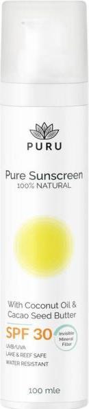 PURU Pure (Sonnencreme, SPF 30, 100 ml)