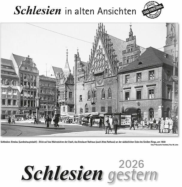 Actual product image Schlesien gestern 2026 (German)