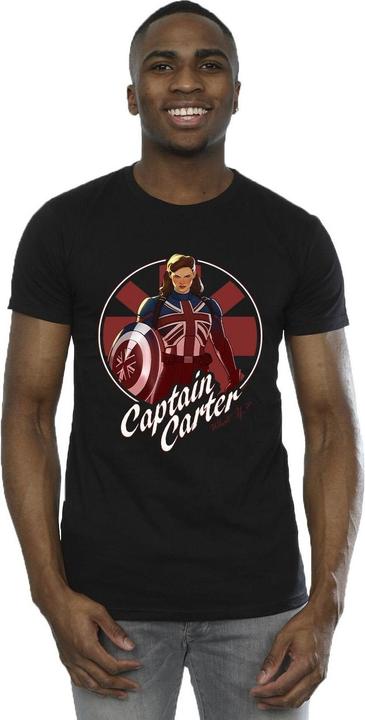 Immagine prodotto What If Captain Carter Maglietta Uomo (M)