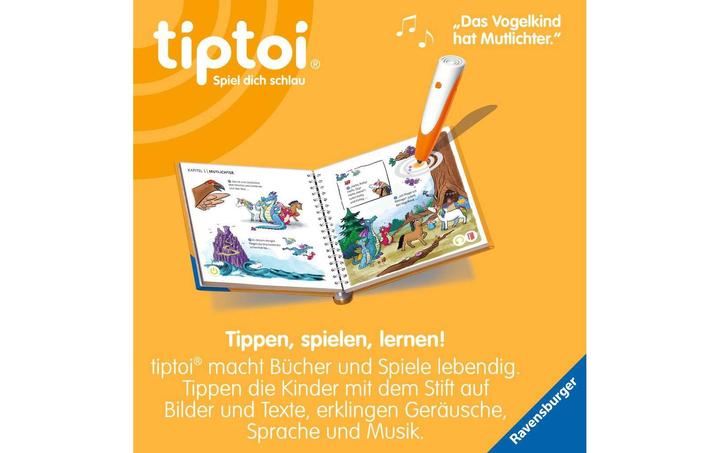 Image du produit tiptoi Darro Drache und die Sache mit dem Mut (Allemand, Cee Neudert, Katja Rough, 2024)