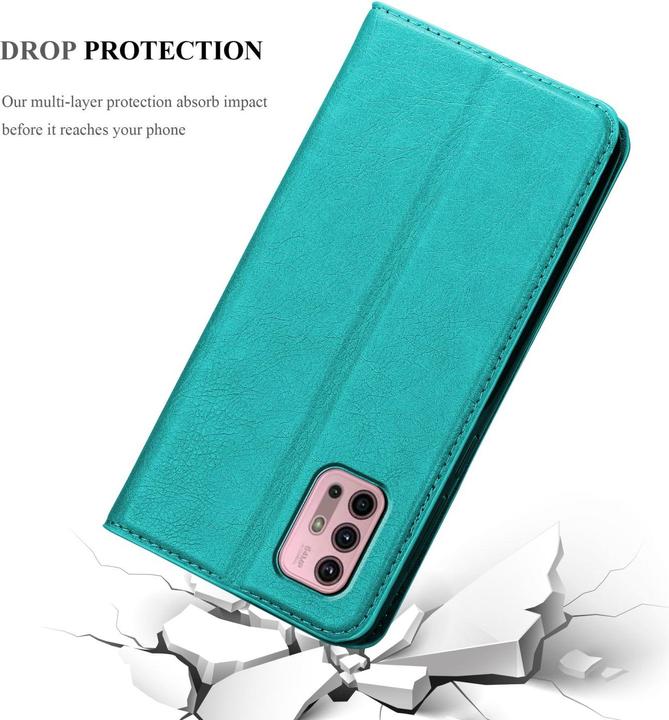 Actual product image Cadorabo Book Invis. Magnet sleeve (Motorola Moto G10, Motorola Moto G30)