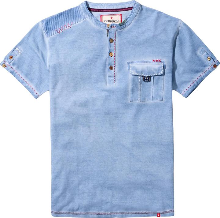 Immagine prodotto Joe Browns Wooden Button Short Sleeve Henley (S)