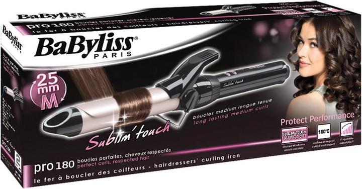 Productafbeelding BaByliss Krultang C325E Sublim Touch Krultang Vat diameter 25 mm, Temperatuur (min) 150 ° (25 mm)