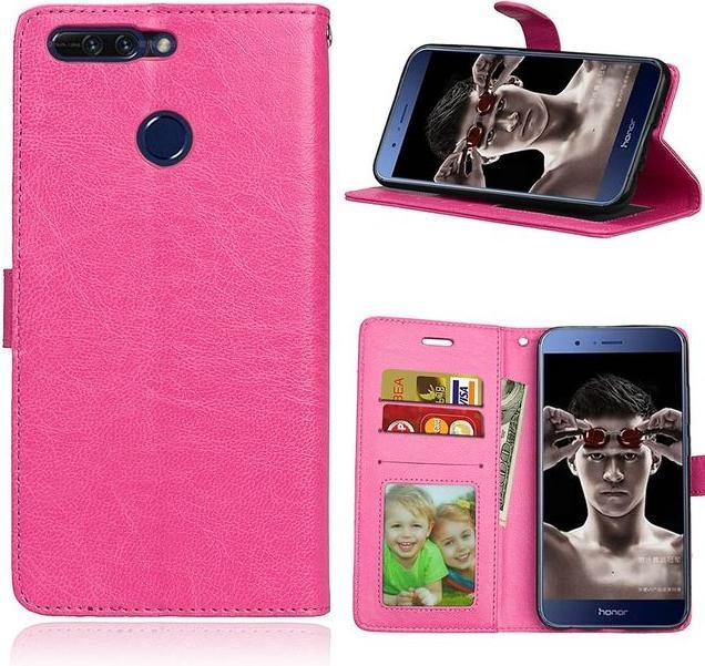 Actual product image MU Classic Crazy Horse Leather Cover (Honor 8 Pro, Fee V9)