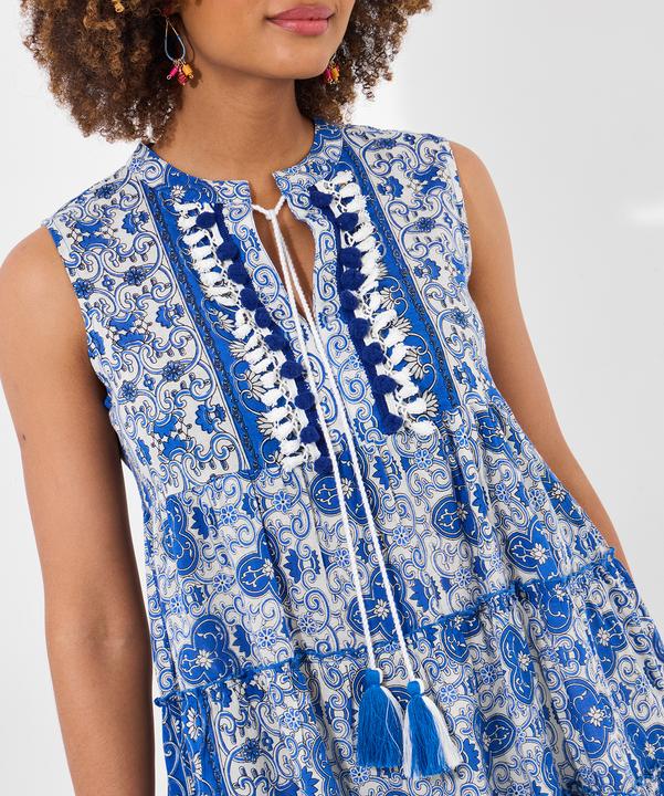Produktbild Joe Browns Pom Pom Trim Tassel Tie Relaxed Tunic (18)