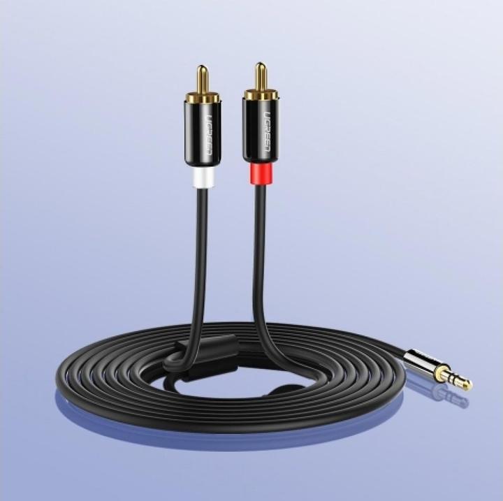 Actual product image Ugreen 2x RCA - 3.5mm jack (2 m, Cinch, 3.5mm jack (AUX))