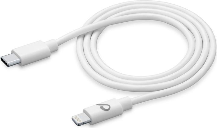 Productafbeelding Cellularline Stroomkabel 60cm - USB-C naar Lightning (0.60 m, USB 3.2 Gen 1)
