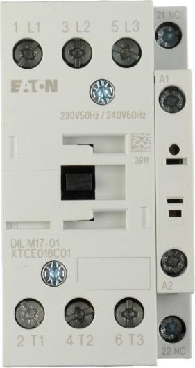 Produktbild Eaton DILM-Schütz,7,5kW,230VAC,3-pol,3 Öffner