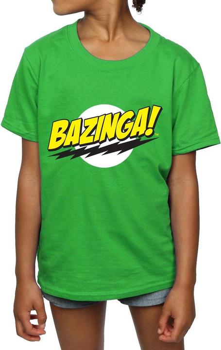 Actual product image Dam Girls Bazinga Cotton T-Shirt (128)