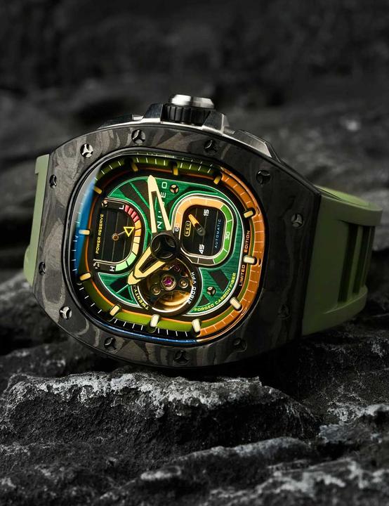 Actual product image Nubeo NB-6105-07 Viper (Power reserve display)