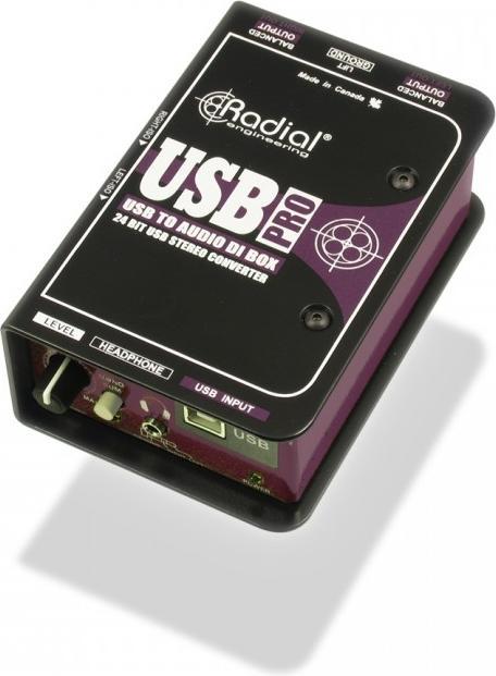 Produktbild Radial USB-Pro Stereo USB Laptop DI (DI Box)
