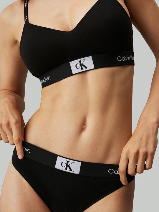 Produktbild Calvin Klein Damen Slip "CK96" schwarz (40)