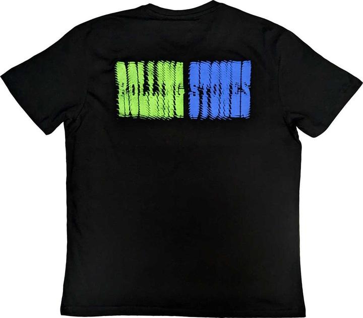 Image du produit The Rolling Stones T-shirt unisexe adulte Distorted Tongue (L)