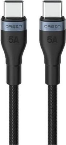 Orsen S53 Type C to Type C 3A 1m black (1 m)