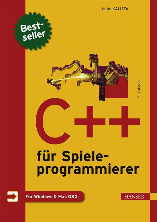 Image du produit C++ für Spieleprogrammierer (Allemand, Heiko Kalista, 2016)