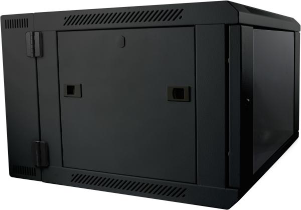Immagine prodotto Allnet 19 alloggiamento a parete 6U W600 / D600mm 2 pezzi *nero* serie SMB (6 HE, Rack da 19 pollici)