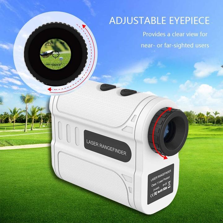 Produktbild SeeKool Laser Golf Entfernungsmesser, 600m